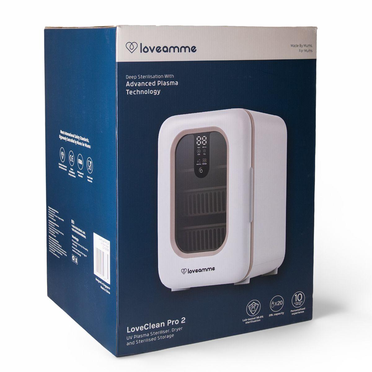 Loveamme Loveclean Pro 2 UV Steriliser | Mothercare SG